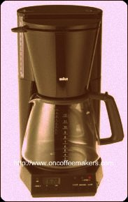Braun Replacement Coffee Pots on Braun Kf187 Coffee Maker Allows You To Select Good Coffee