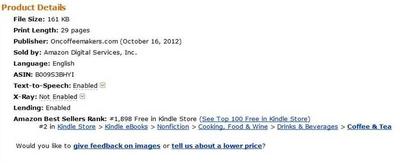 Oncoffeemakers = Amazon Best Seller!