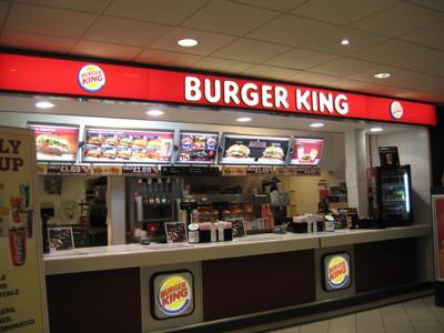A Burger King Outlet