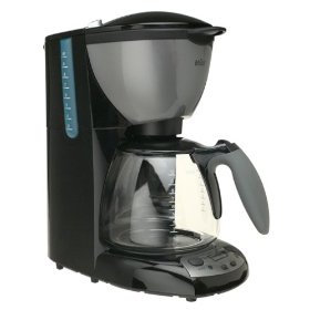 braun kf 580-bk aroma deluxe 10 cup timecontrol coffeemaker