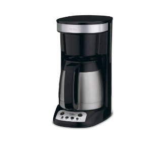 Cuisinart DCC-755BK FlavorBrew Coffeemaker with 10-Cup Thermal Carafe, Black 