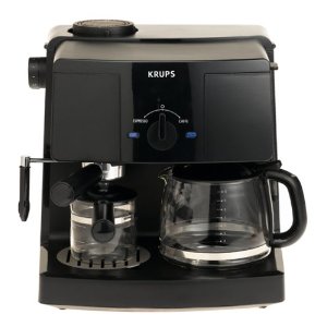 krups xp 1500 espresso machine & coffee maker