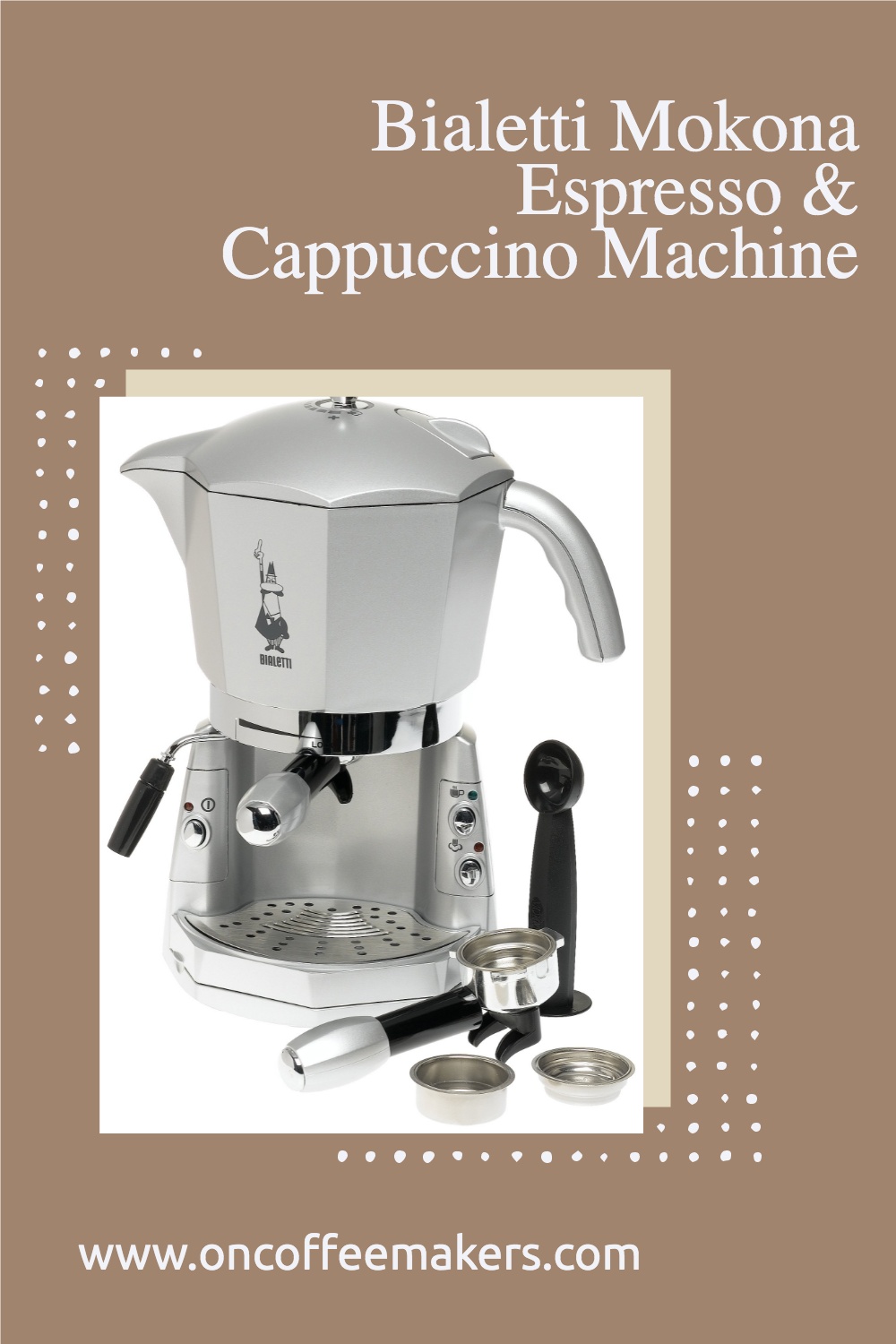 Bialetti Mokona Espresso & Cappuccino Machine