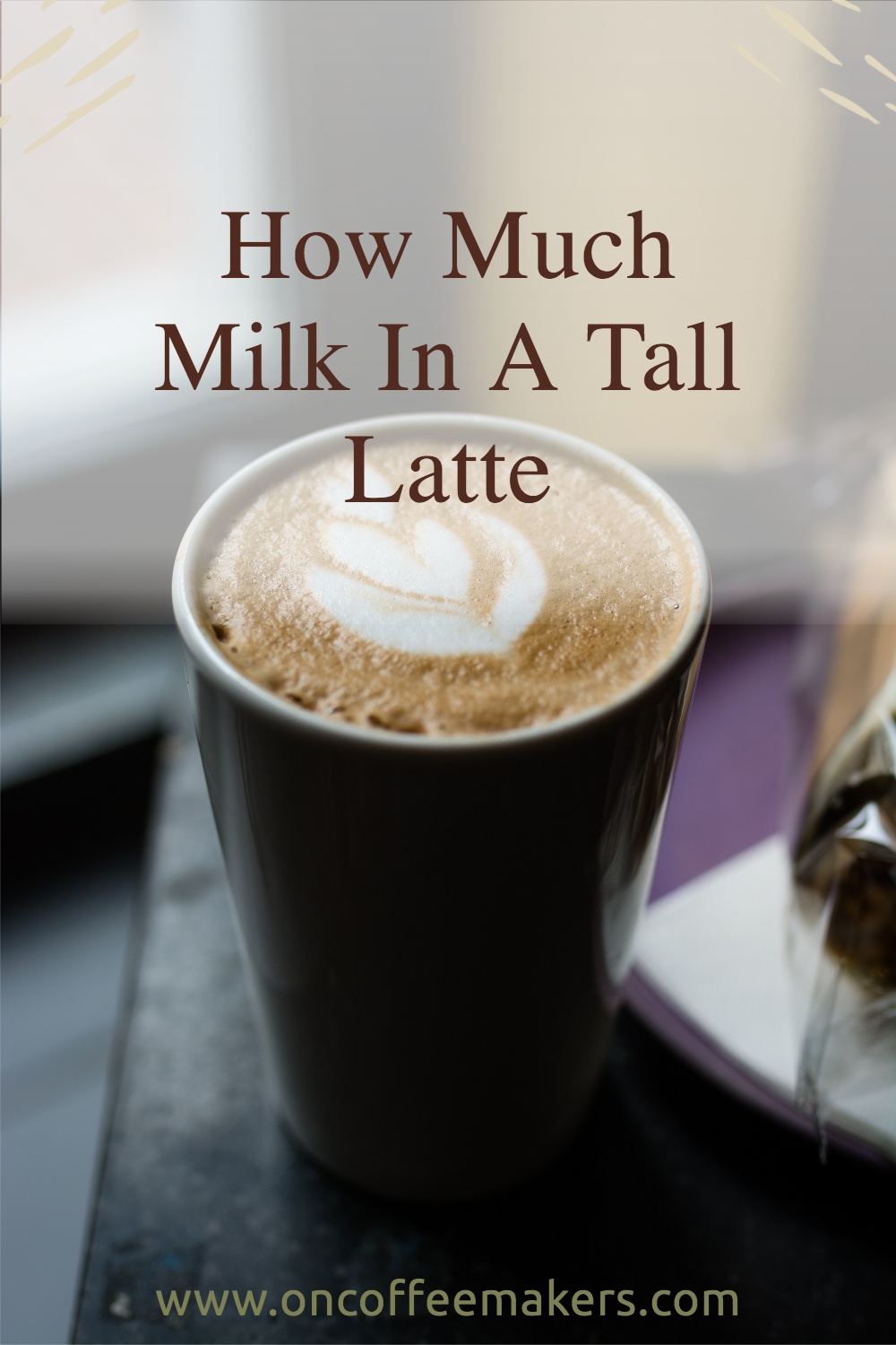 How Much Milk In A Tall Latte