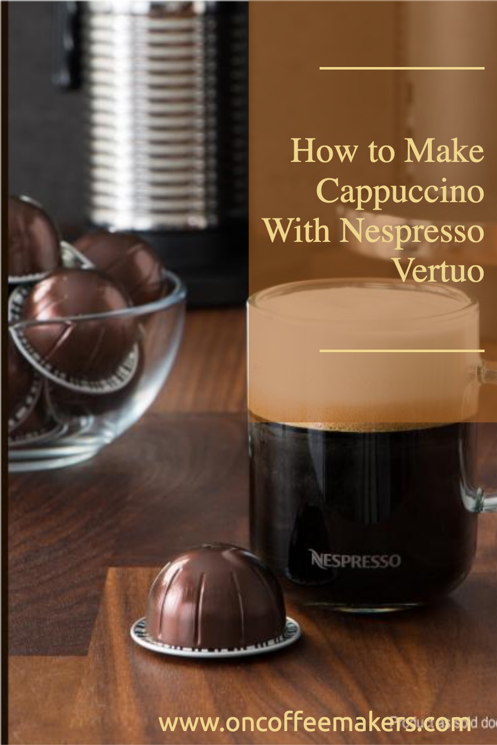 How to Make Cappuccino With Nespresso Vertuo