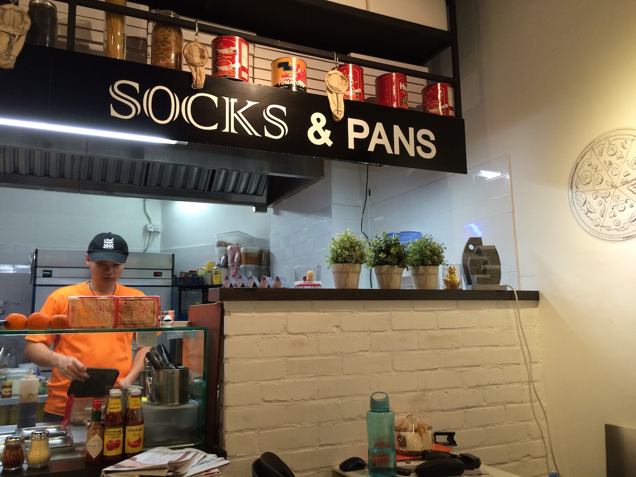 Socks and Pans at 50 Market Street