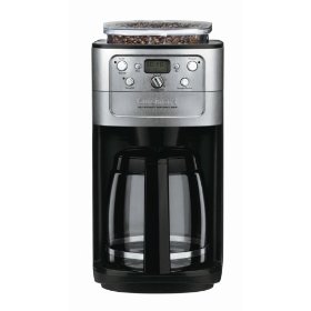 Cuisinart DGB-700BC Grind-and-Brew 12-Cup Automatic Coffeemaker, Brushed Chrome/Black