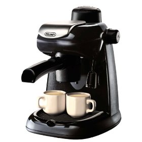 DeLonghi EC5 Steam-Driven 4-Cup Espresso and Cappuccino Maker