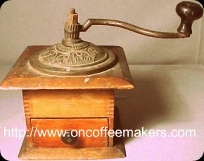 coffee grinders antique oncoffeemakers