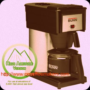 BUNN BT10-B Black Thermal Carafe Coffee Brewer 