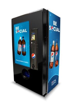 Pepsi Social vending Machine