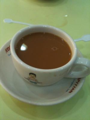 Kopi in a Singapore Kopitiam