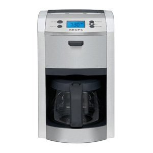 KRUPS KM8105 Die-Cast Programmable Coffeemaker