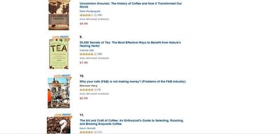 oncoffeemakers.com is a amazon kindle top 10