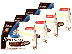 Senseo-coffee-pods-many