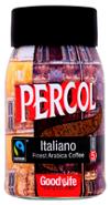 Percol Italiano Fairtrade instant coffee