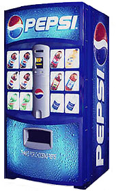 Tried Pepsi Vending Machines, But Not Coffee Vending Machines