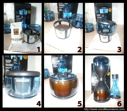 hourglass-coffee-maker-steps