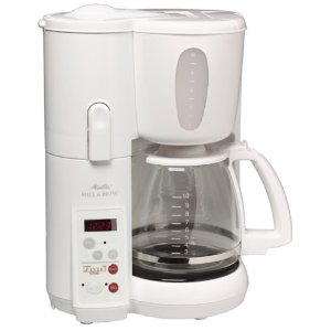 melitta mill and brew coffee maker